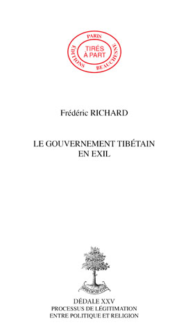 15. LE GOUVERNEMENT TIBETAIN EN EXIL
